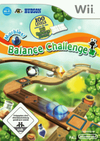 Marbles Balance Challenge PAL Wii  box art
